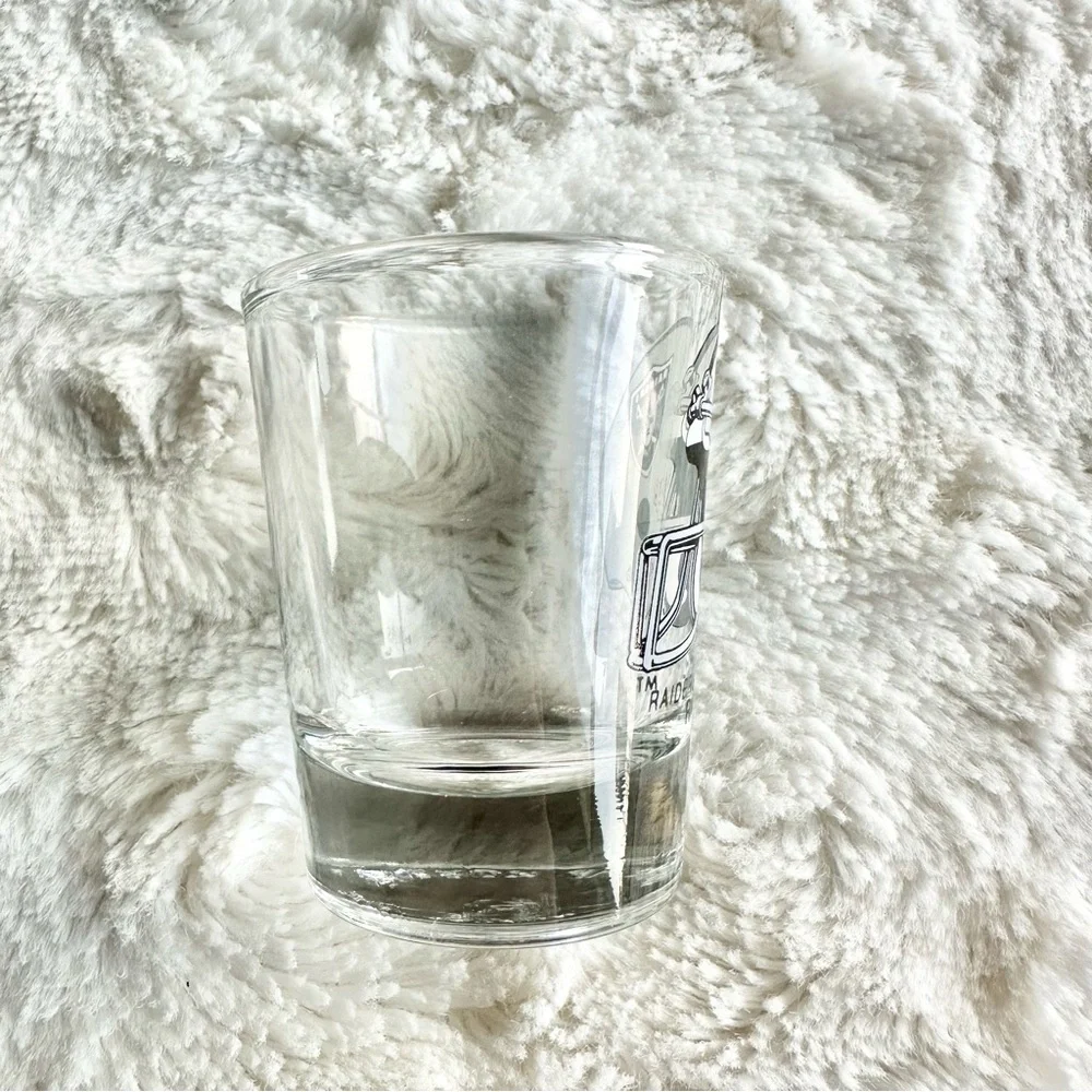 Vintage Oakland Raiders Shot Glass Shooter Las Vegas Helmet Collectible Hunter